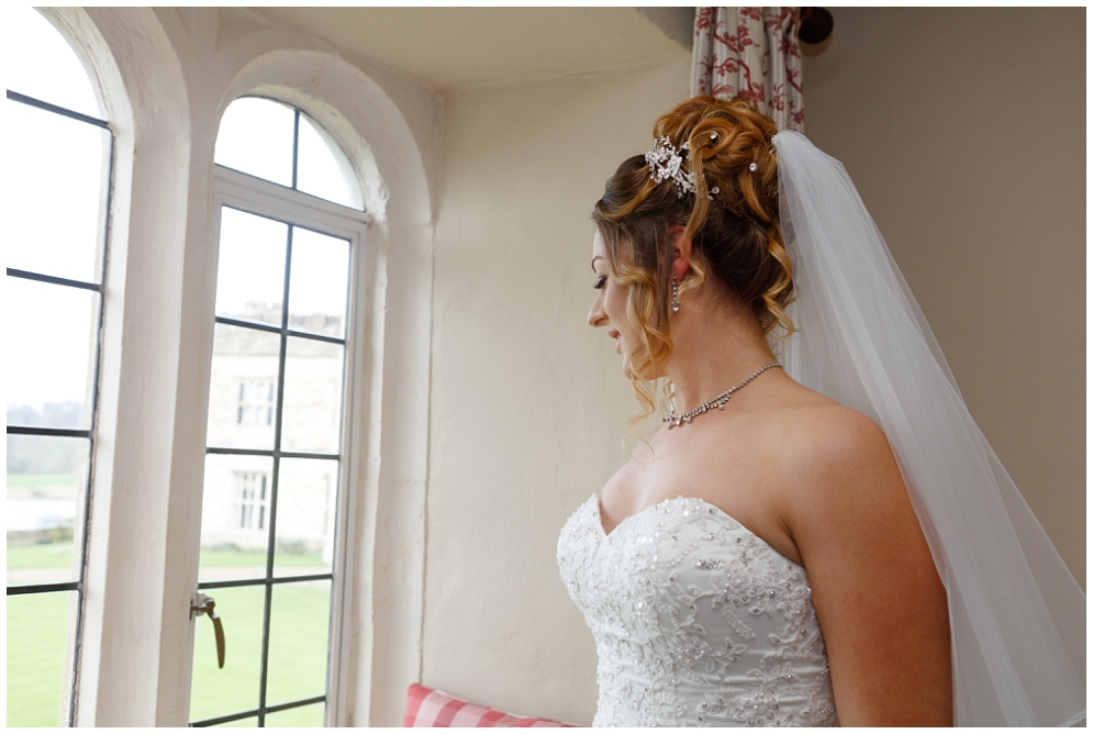 Bride at Leeds Castle