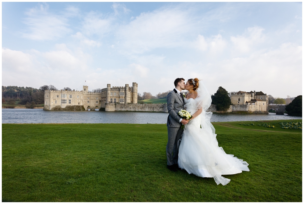 Bride and Groom | Leeds Castle Wedding